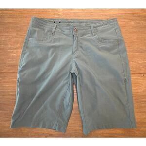 KÜHL Women’s Hiking Shorts Size 10 Green Outdoor Lightweight Utility